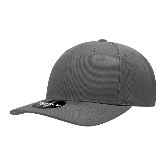 Decky 1015 Snapback Cap - 100% Polyester, Structured