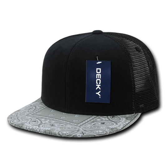 Decky 1083 Trucker Hat - 100% Polyester, Structured