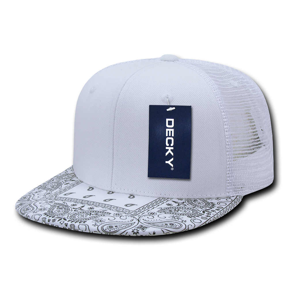 Decky 1083 Trucker Hat - 100% Polyester, Structured