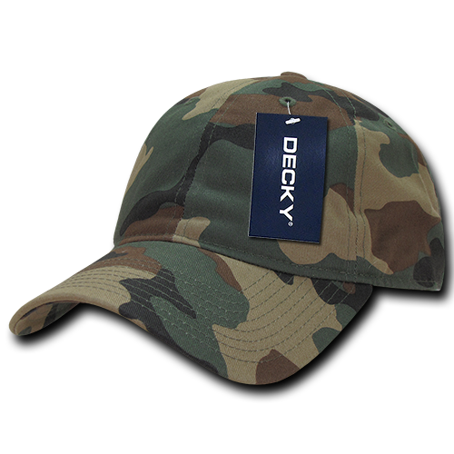 Decky 216 Baseball Cap - 100% Cotton, Curved Brim