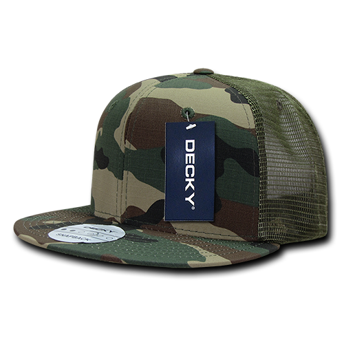 Decky 241 Trucker Hat - 100% Cotton, Structured