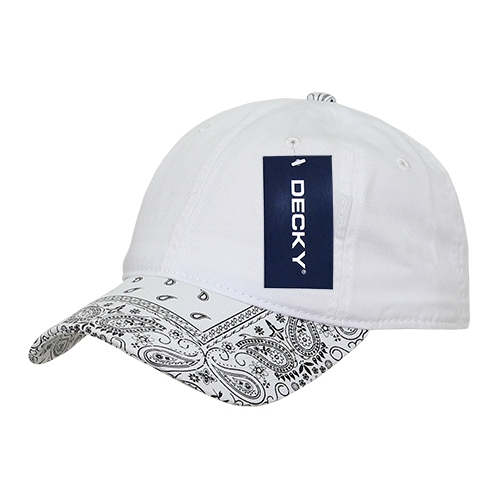 Decky 256 Visor Cap - 100% Cotton, Curved Brim