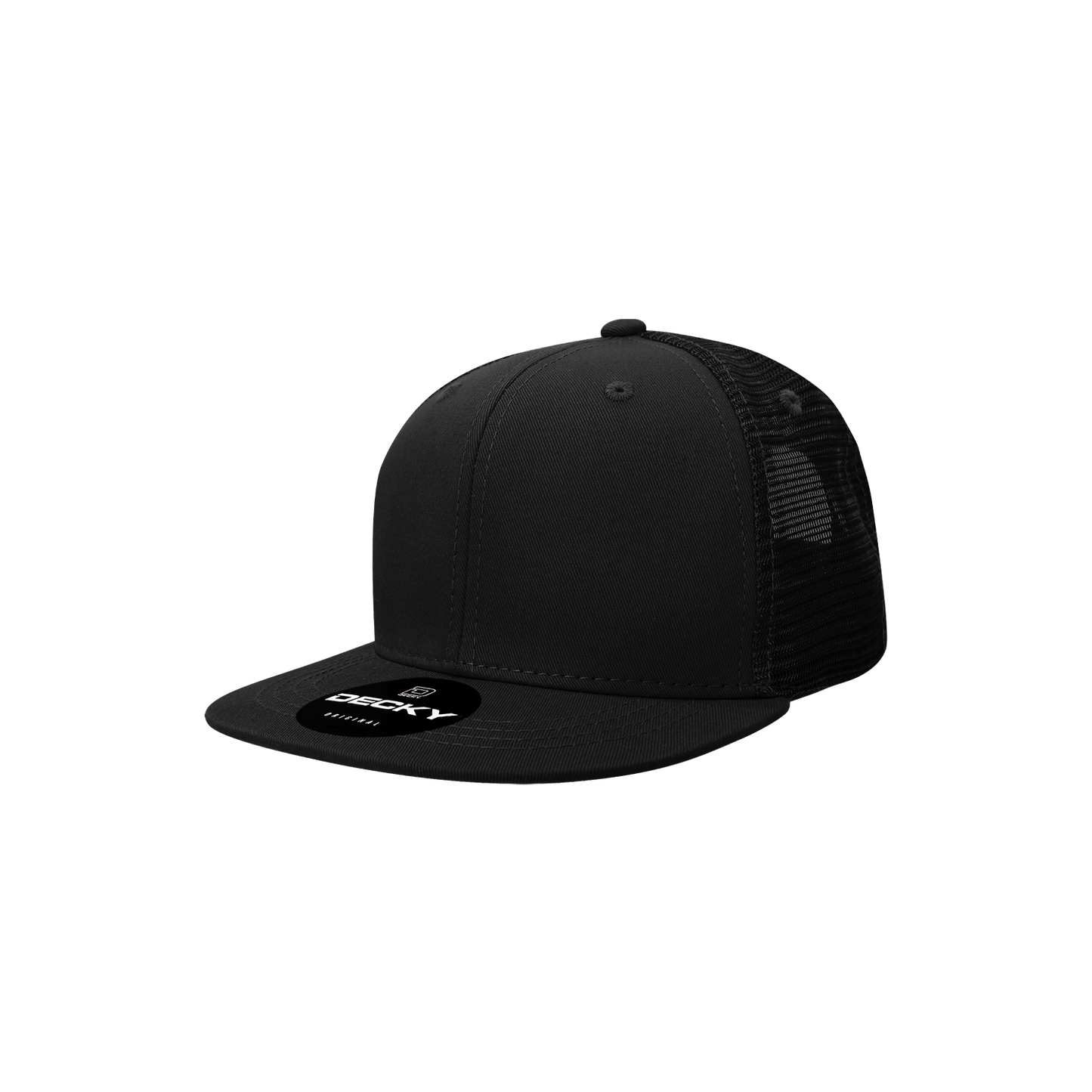 Decky 5010 Baseball Cap - Structured, Flat Brim