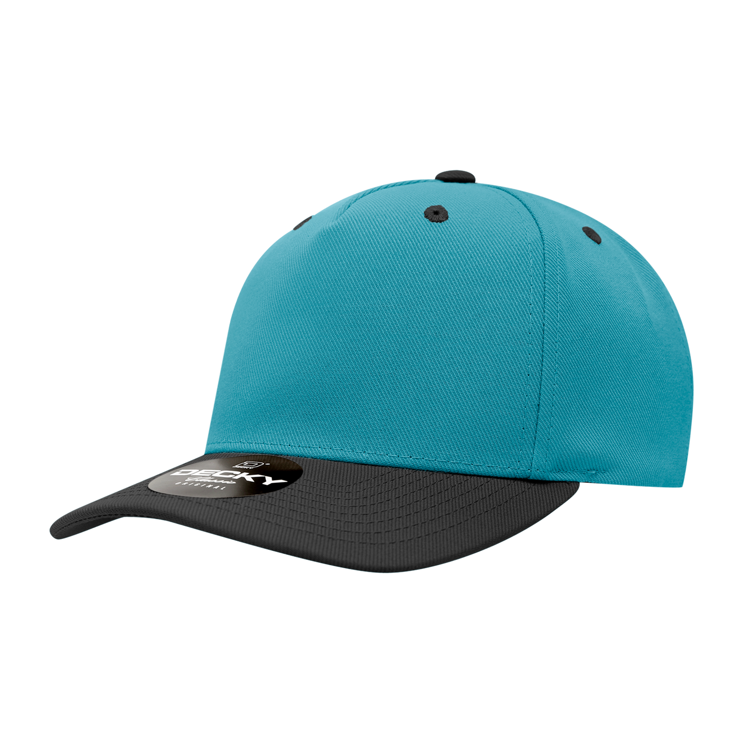 Decky 6038 Baseball Cap - 100% Polyester, Structured