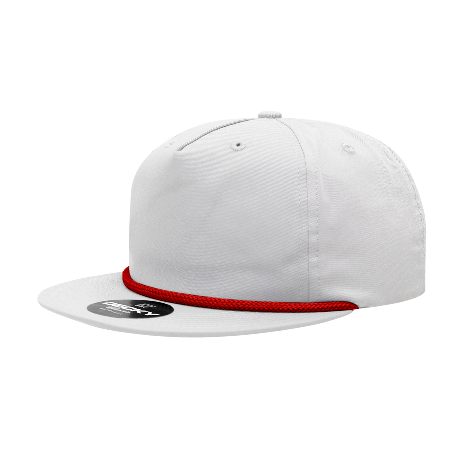 Decky 6042 Classic Rope Cap - 60% Cotton/40% Poly Blend
