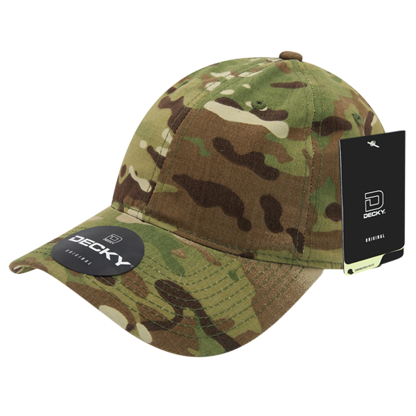 Decky 6 Panel Low Profile Relaxed Tie Dye Dad Hat