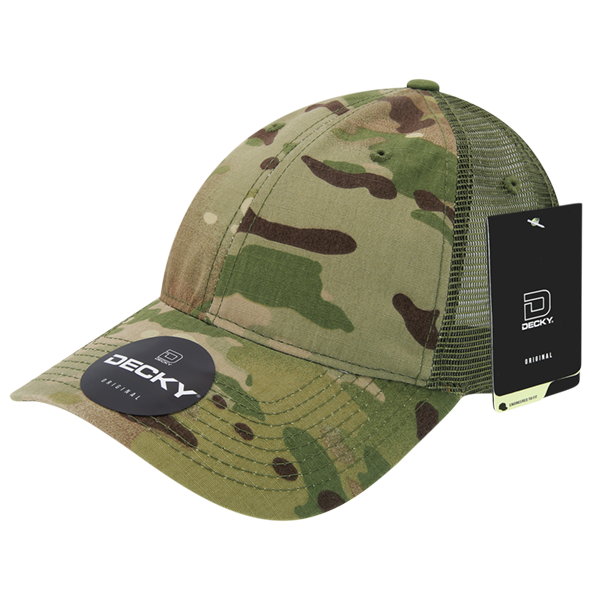 Decky 6305 Baseball Cap - 100% Cotton, Curved Brim