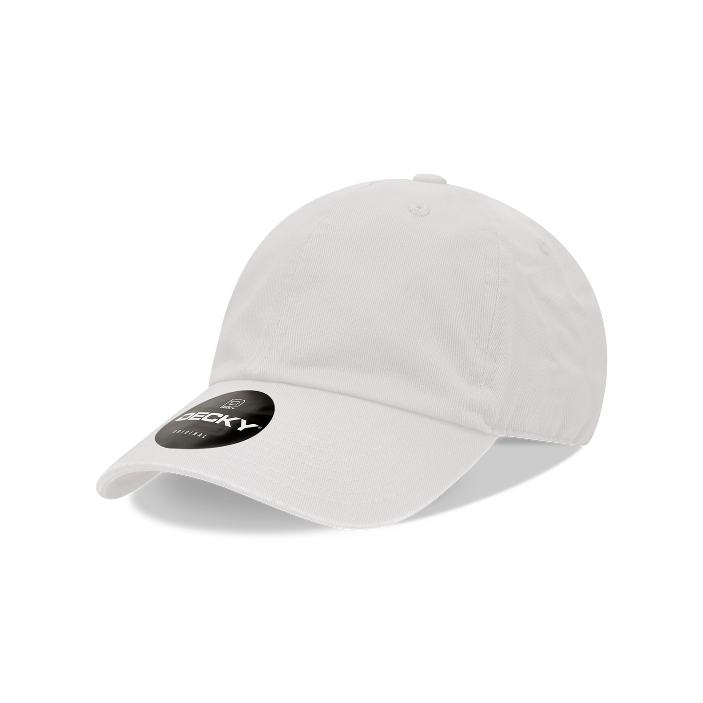 Decky 7005 Baseball Cap - 100% Cotton, Curved Brim