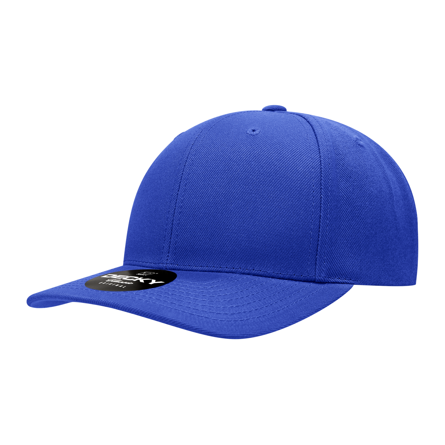 Decky 1015 Snapback Cap - 100% Polyester, Structured