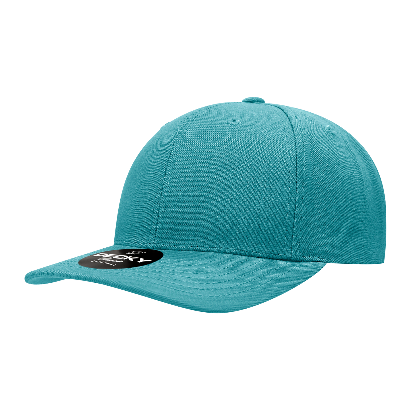 Decky 1015 Snapback Cap - 100% Polyester, Structured
