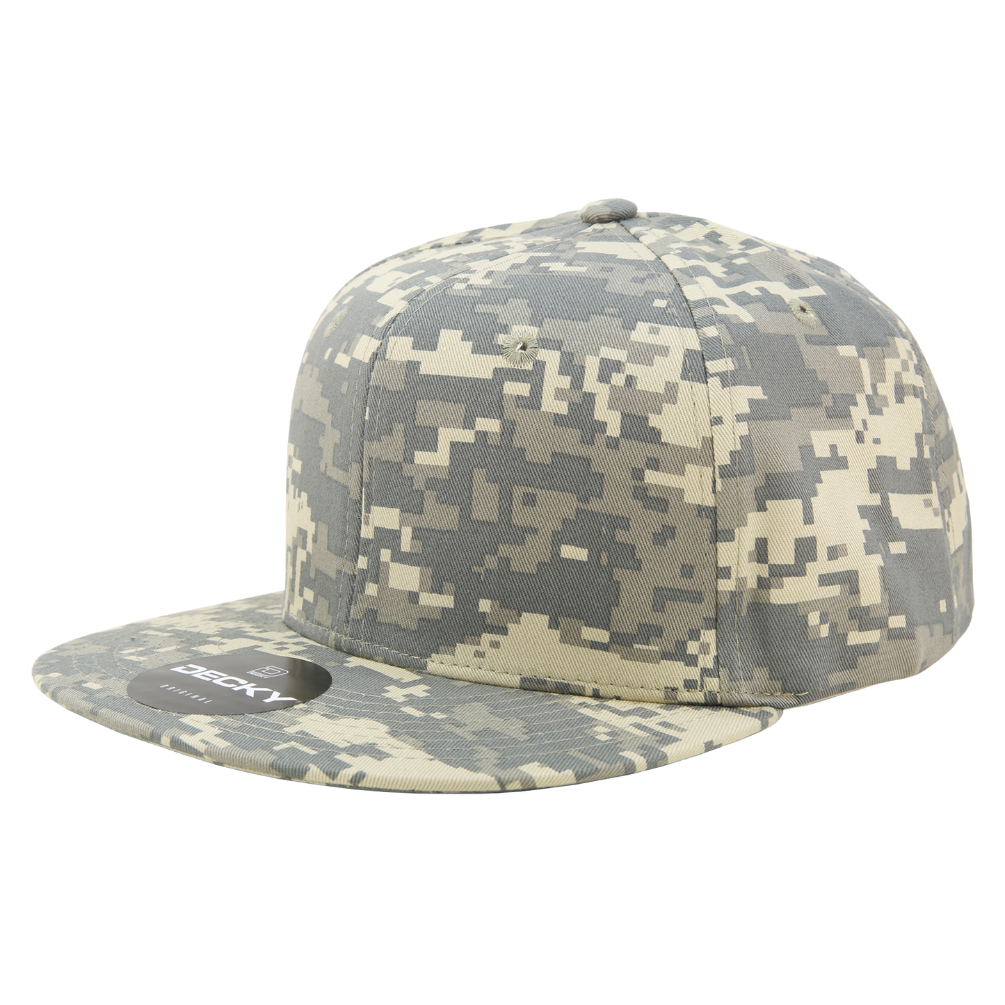 Decky 1047 Snapback Cap - 100% Cotton, Structured