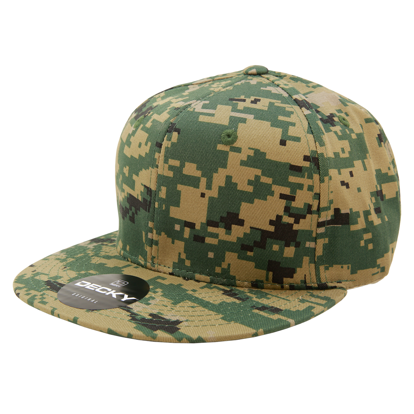 Decky 1047 Snapback Cap - 100% Cotton, Structured