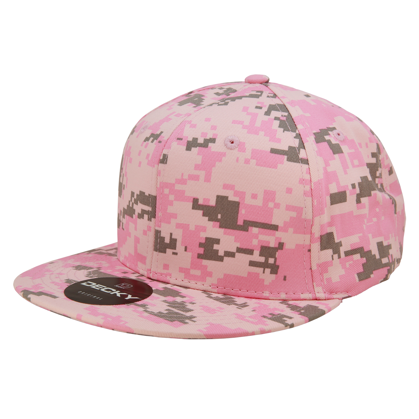 Decky 1047 Snapback Cap - 100% Cotton, Structured