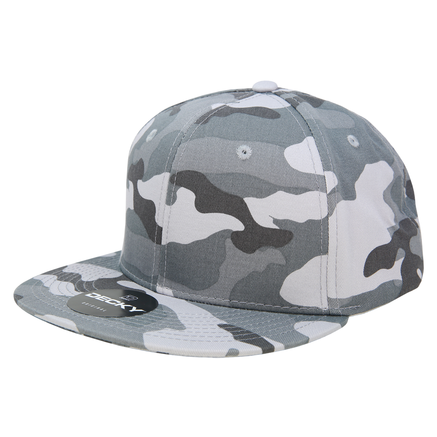 Decky 1047 Snapback Cap - 100% Cotton, Structured