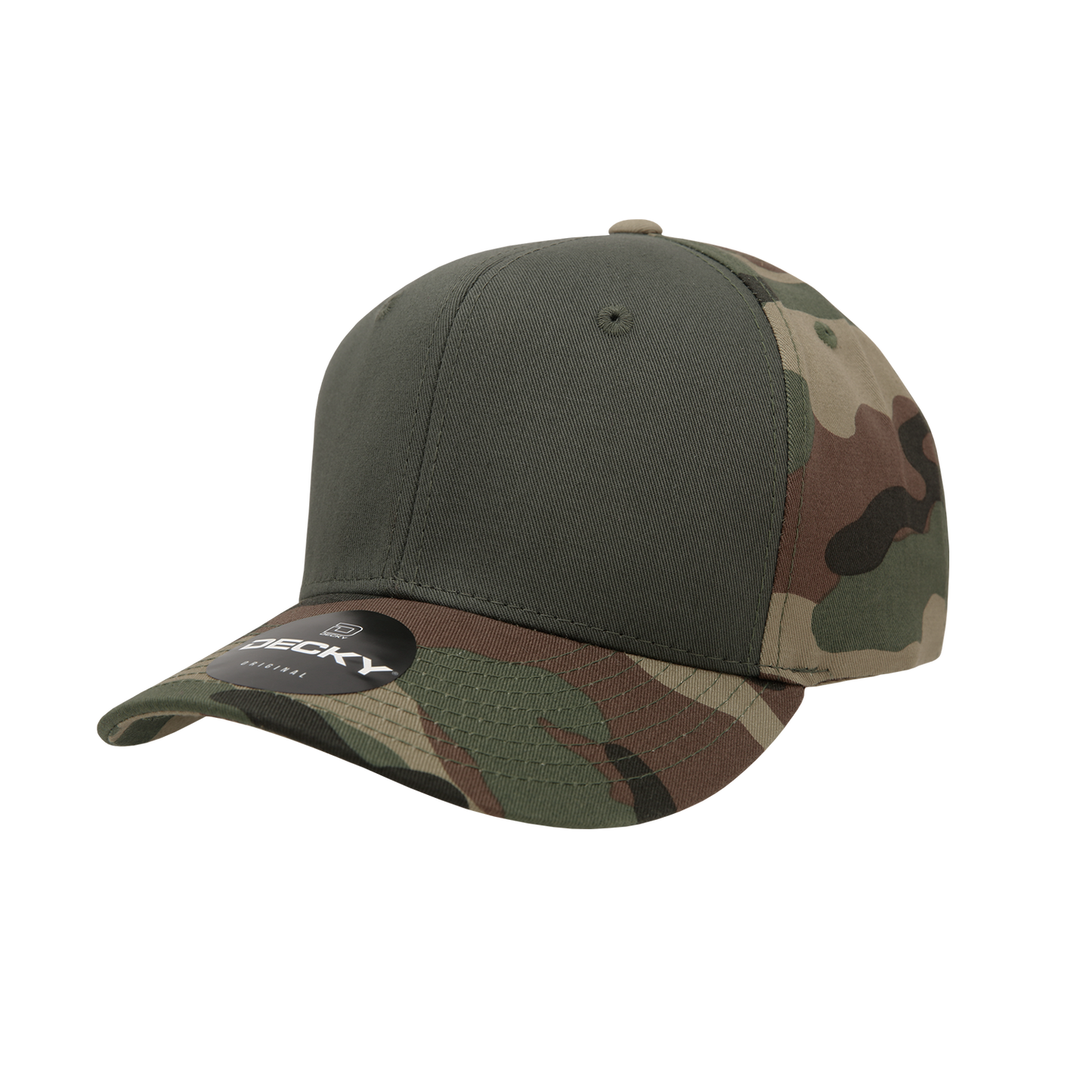 Decky 1048 Baseball Cap - 100% Cotton, Structured