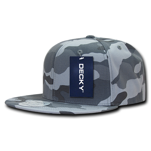 Decky 1049 Camo Snapback - 100% Cotton