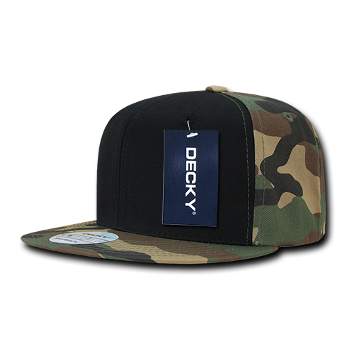 Decky 1049 Camo Snapback - 100% Cotton