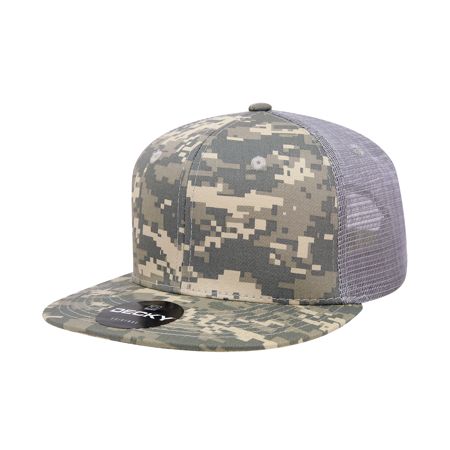 Decky 1055 Trucker Hat - 100% Cotton, Structured