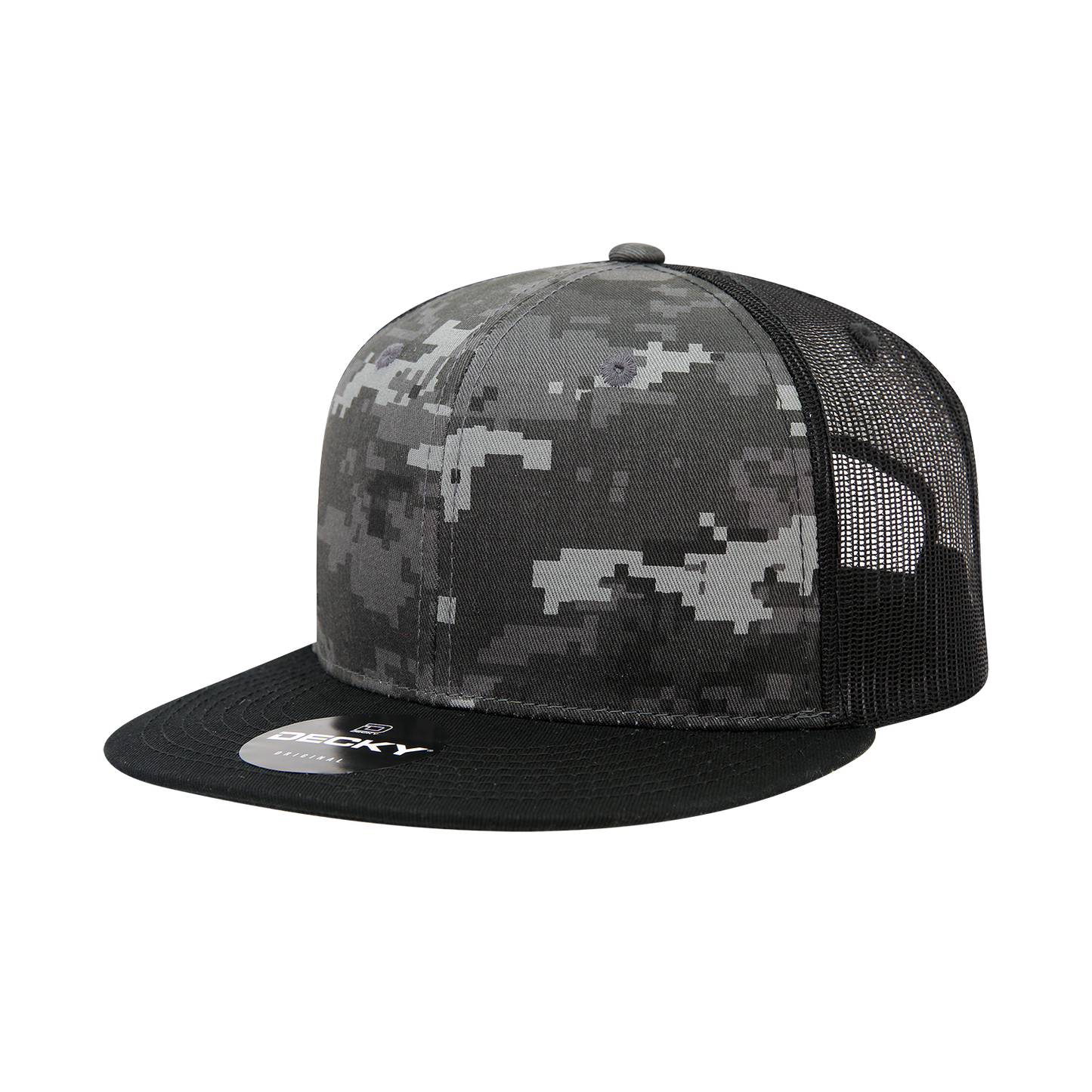 Decky 1055 Trucker Hat - 100% Cotton, Structured