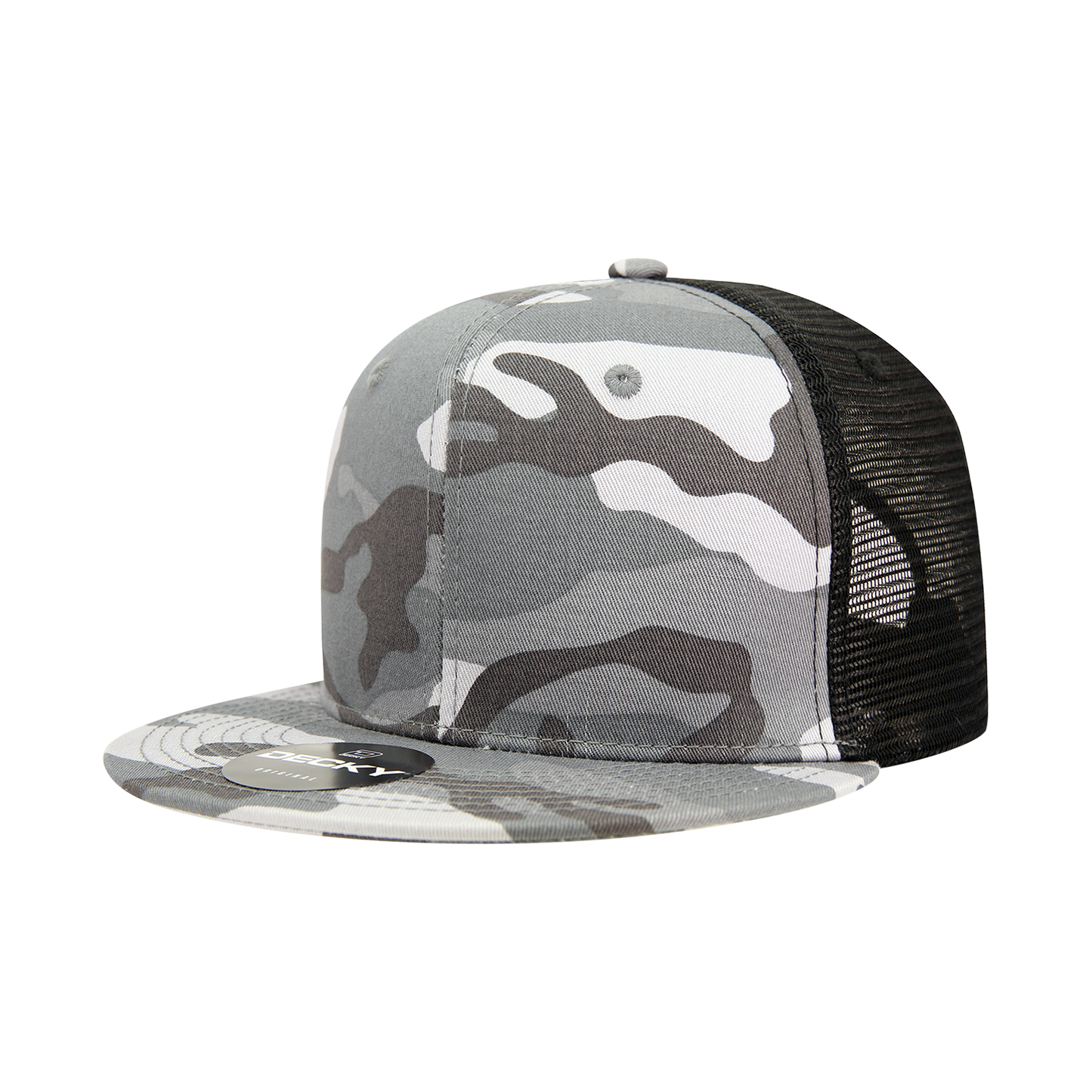 Decky 1055 Trucker Hat - 100% Cotton, Structured