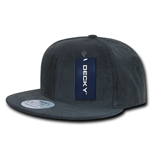 Decky 1076 Snapback Cap - 100% Cotton, Structured