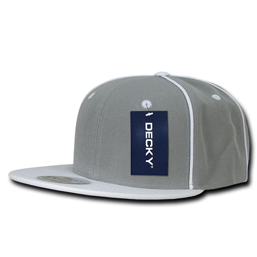 Decky 1078 Snapback Cap - 100% Acrylic, Structured
