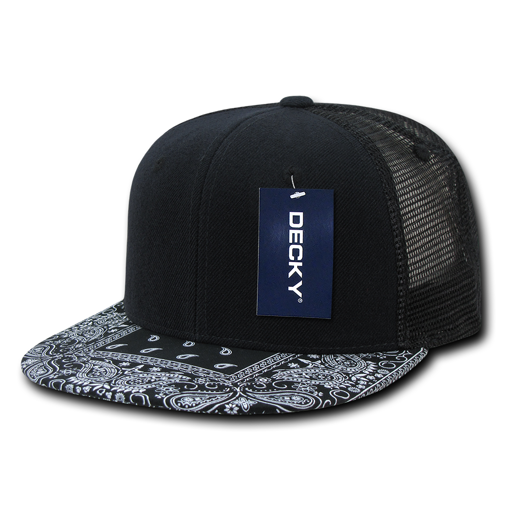 Decky 1083 Trucker Hat - 100% Polyester, Structured