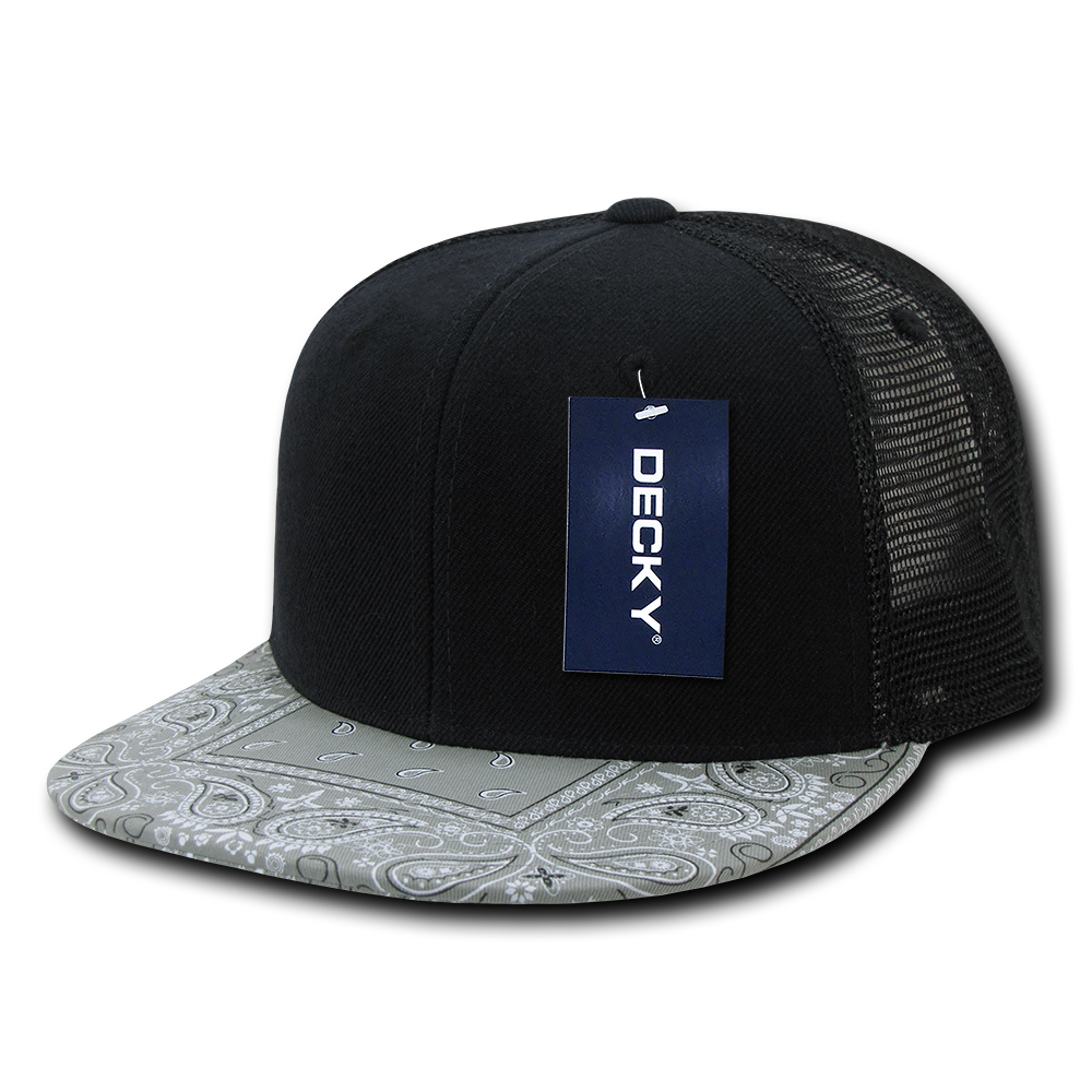 Decky 1083 Trucker Hat - 100% Polyester, Structured