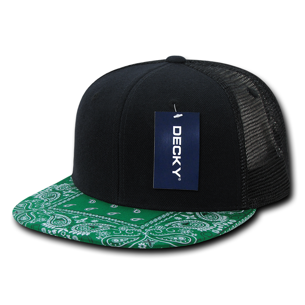 Decky 1083 Trucker Hat - 100% Polyester, Structured