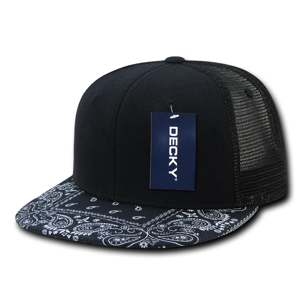 Decky 1083 Trucker Hat - 100% Polyester, Structured