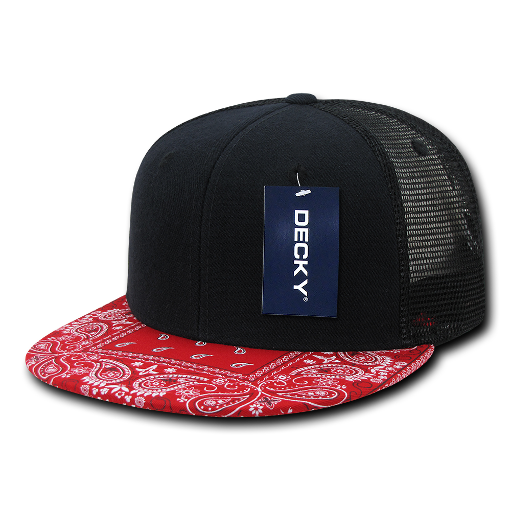 Decky 1083 Trucker Hat - 100% Polyester, Structured