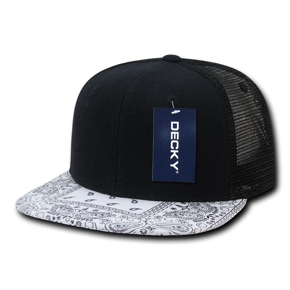 Decky 1083 Trucker Hat - 100% Polyester, Structured