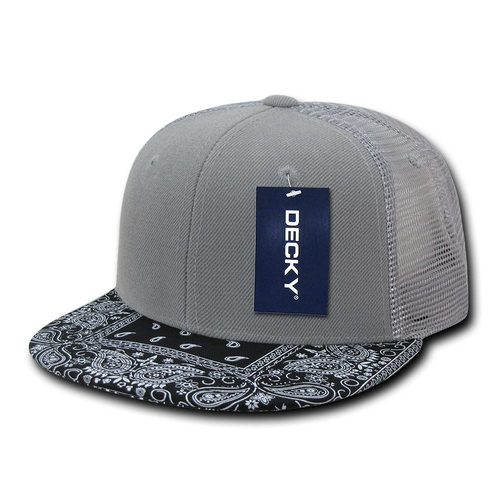 Decky 1083 Trucker Hat - 100% Polyester, Structured
