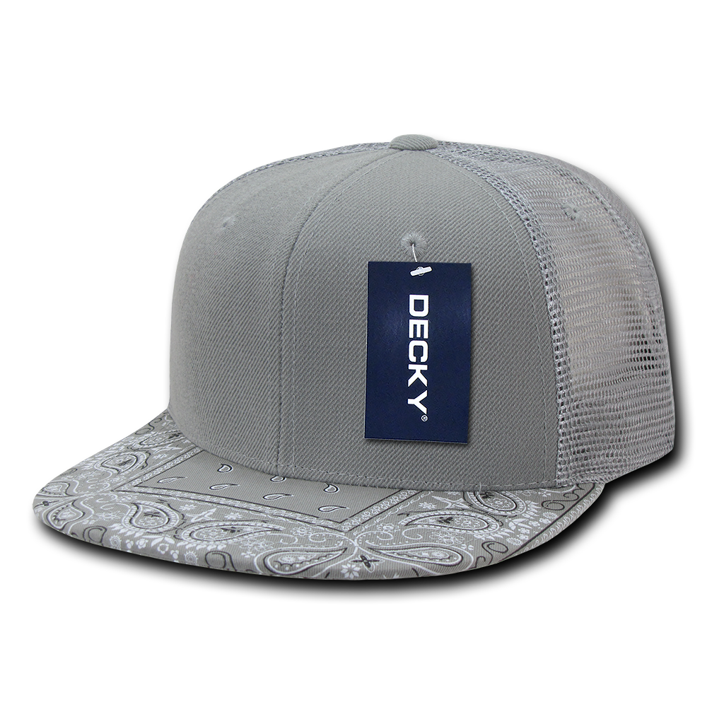 Decky 1083 Trucker Hat - 100% Polyester, Structured
