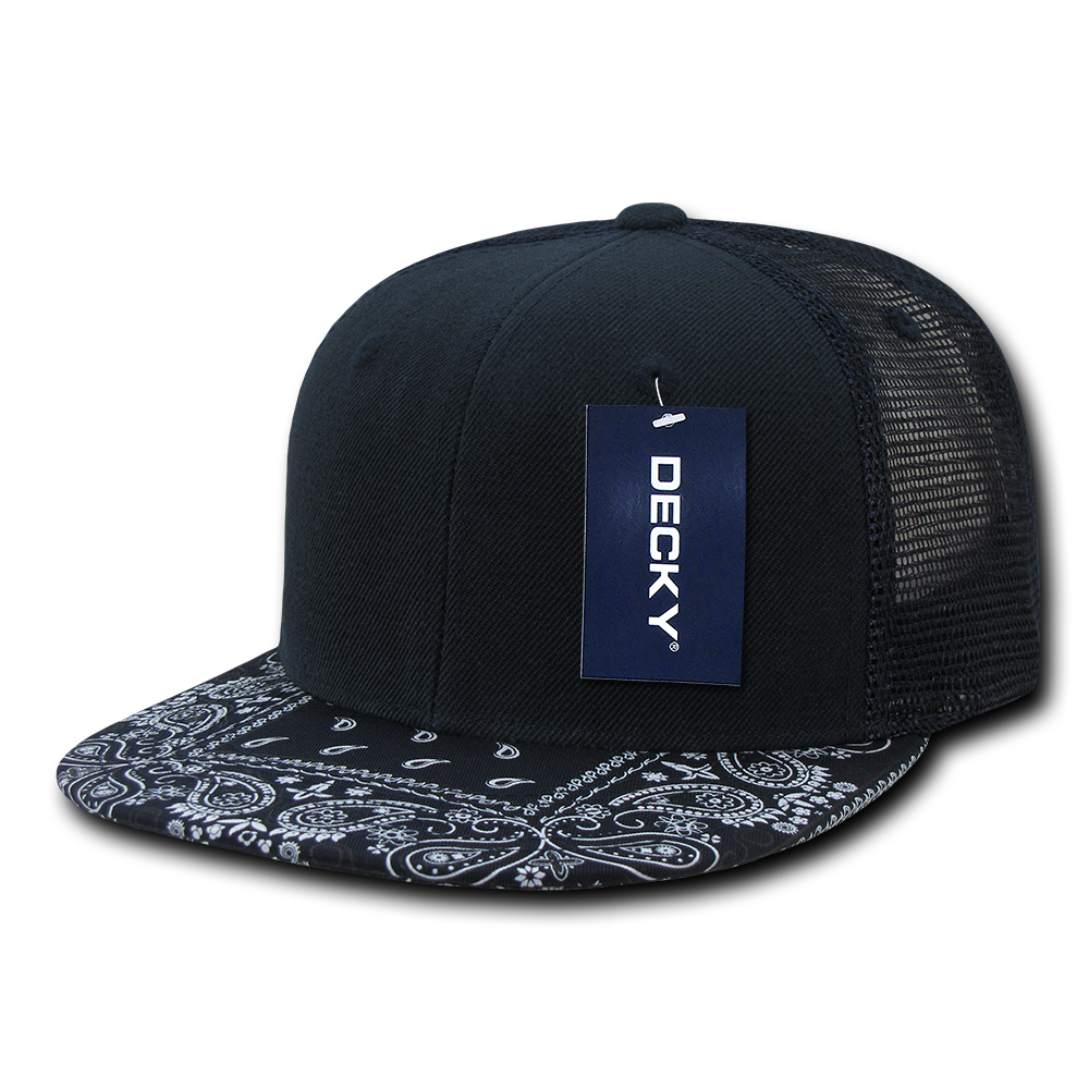 Decky 1083 Trucker Hat - 100% Polyester, Structured