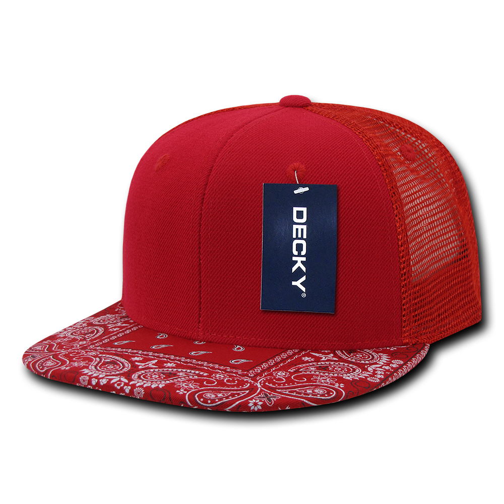Decky 1083 Trucker Hat - 100% Polyester, Structured