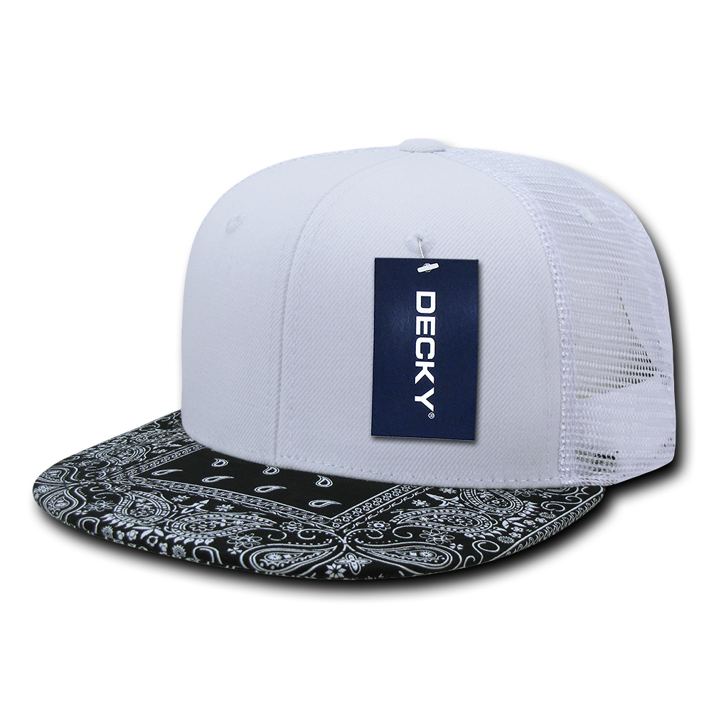 Decky 1083 Trucker Hat - 100% Polyester, Structured