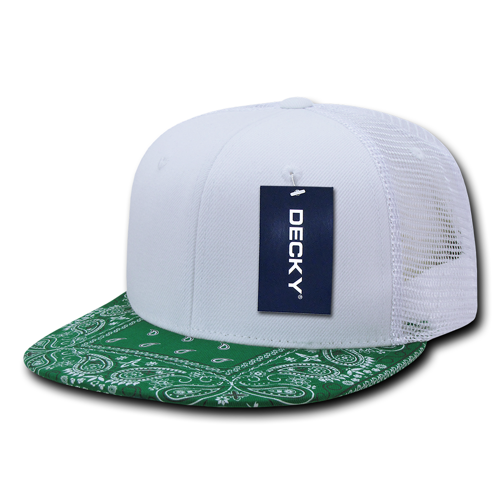 Decky 1083 Trucker Hat - 100% Polyester, Structured