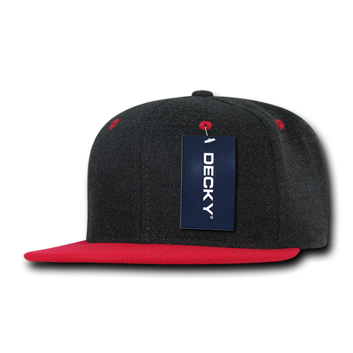 Decky 6 Panel High Profile Structured Bandanna Bill Snapback
