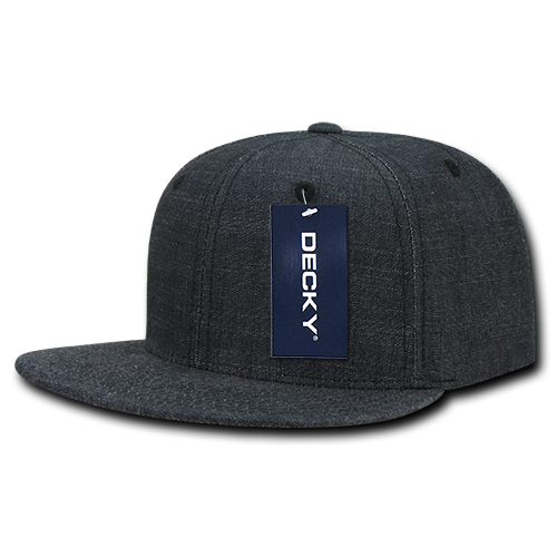 Decky 1094 Snapback Cap - 100% Cotton, Structured