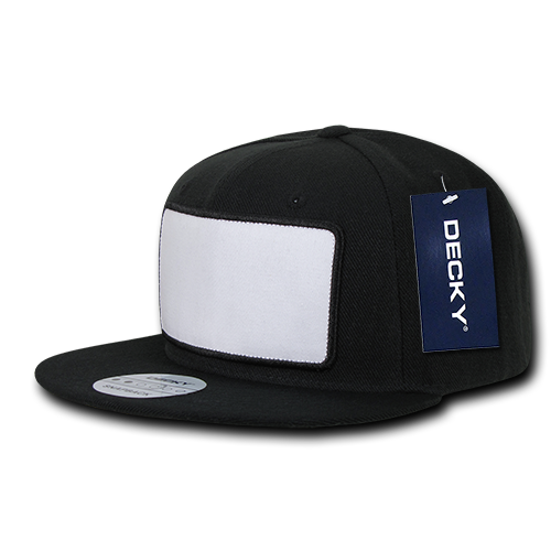 Decky 6 Panel High Profile Structured Melton Vinyl Snapback