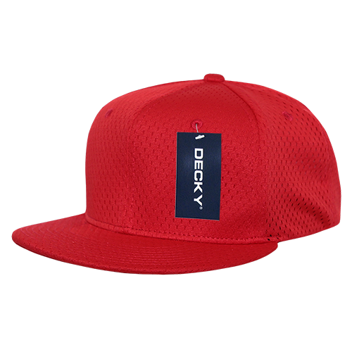 Decky 6 Panel High Profile Structured Jersey Knit Snapback