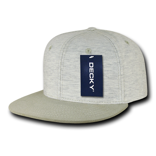 Decky 1131 Snapback Cap - Structured, Flat Brim