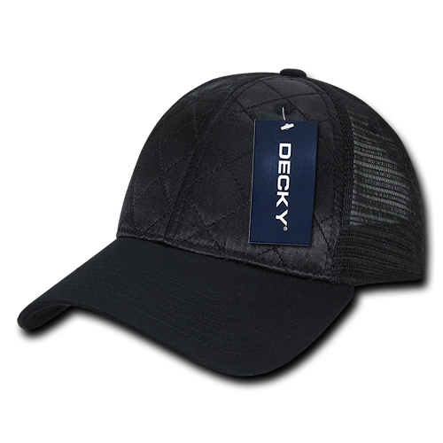 Decky 1142 Trucker Hat - Structured, Curved Brim