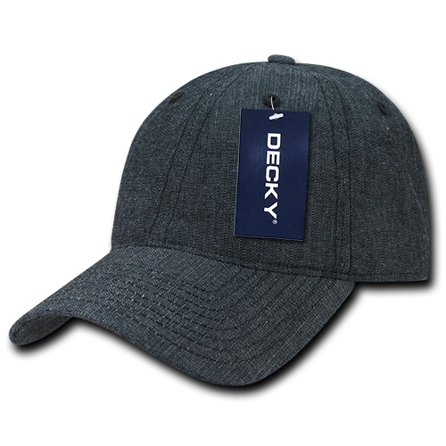 Decky 117 Baseball Cap - 100% Cotton, Curved Brim