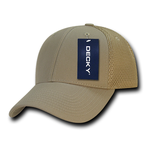 Decky 204 Baseball Cap - Structured, Curved Brim