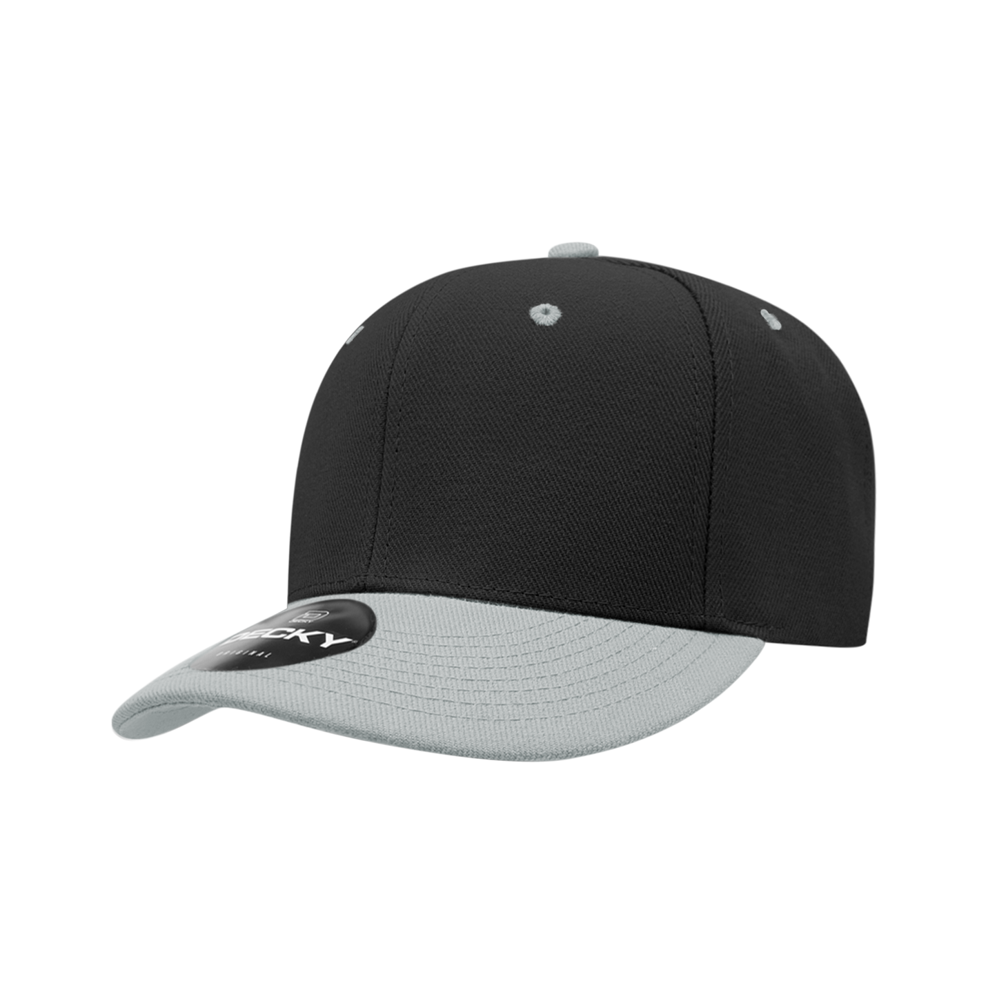 Decky 206 Baseball Cap - 100% Polyester, Structured