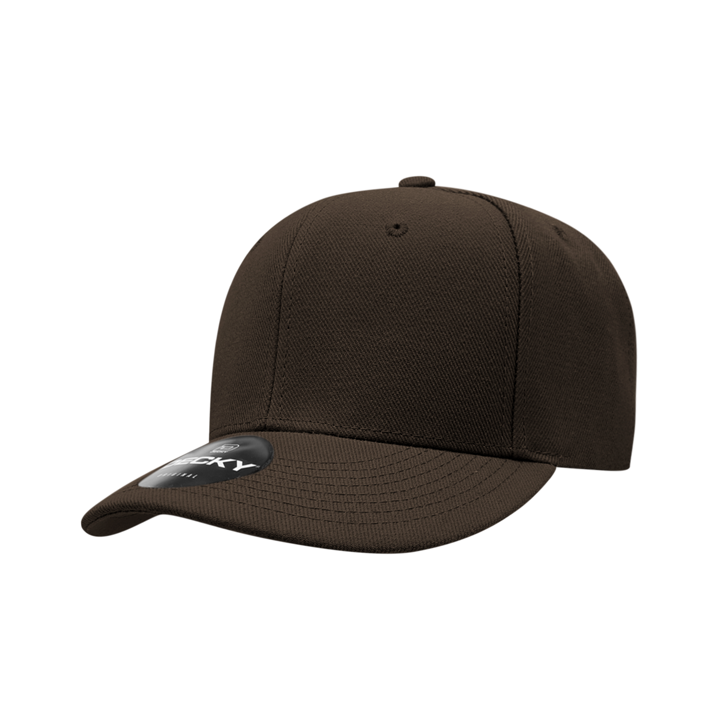Decky 206 Baseball Cap - 100% Polyester, Structured