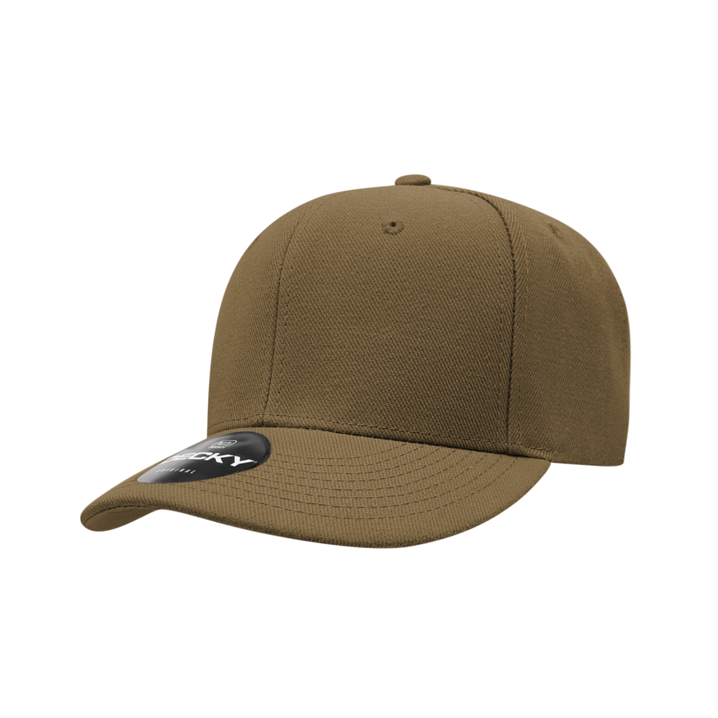 Decky 206 Baseball Cap - 100% Polyester, Structured