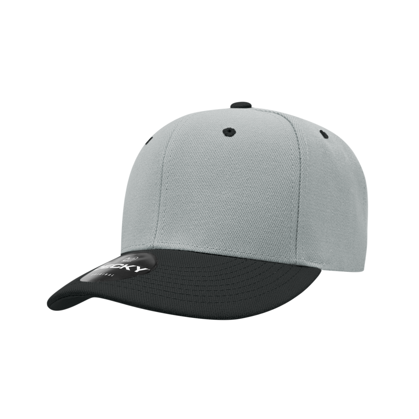 Decky 206 Baseball Cap - 100% Polyester, Structured